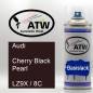 Preview: Audi, Cherry Black Pearl, LZ9X / 8C: 400ml Sprühdose, von ATW Autoteile West.